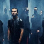 a picture containing members of Northlane all dressed in black